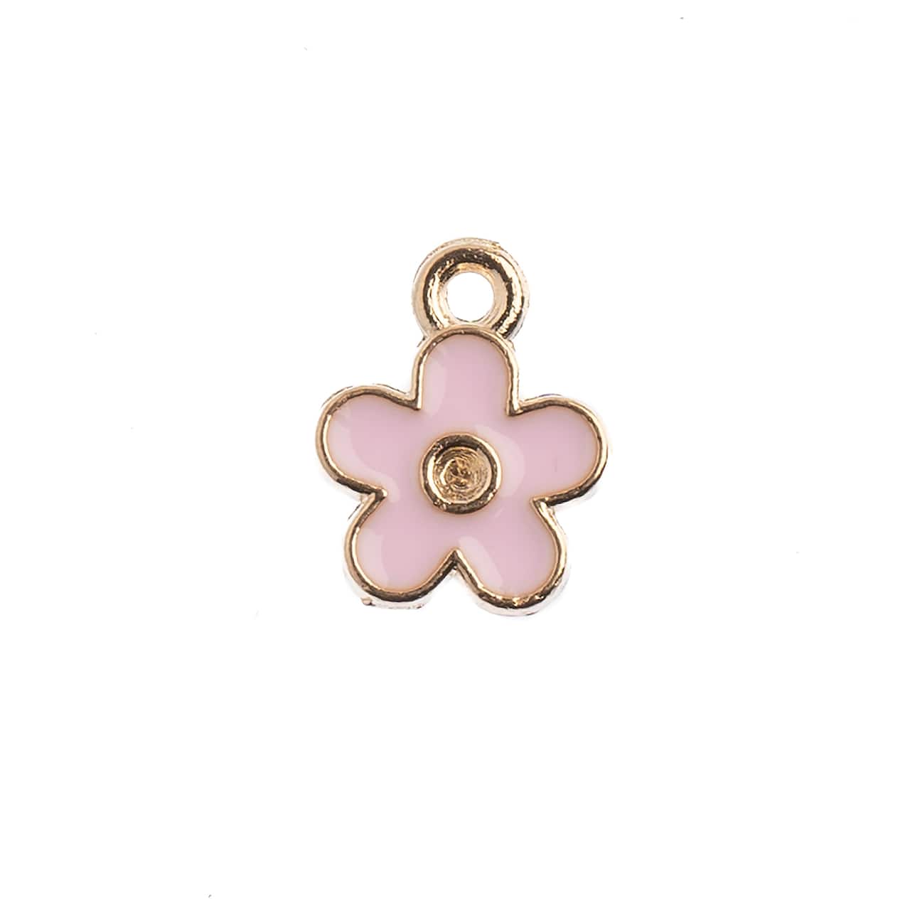 John Bead Sweet & Petite Small Flower Charms, 10ct.